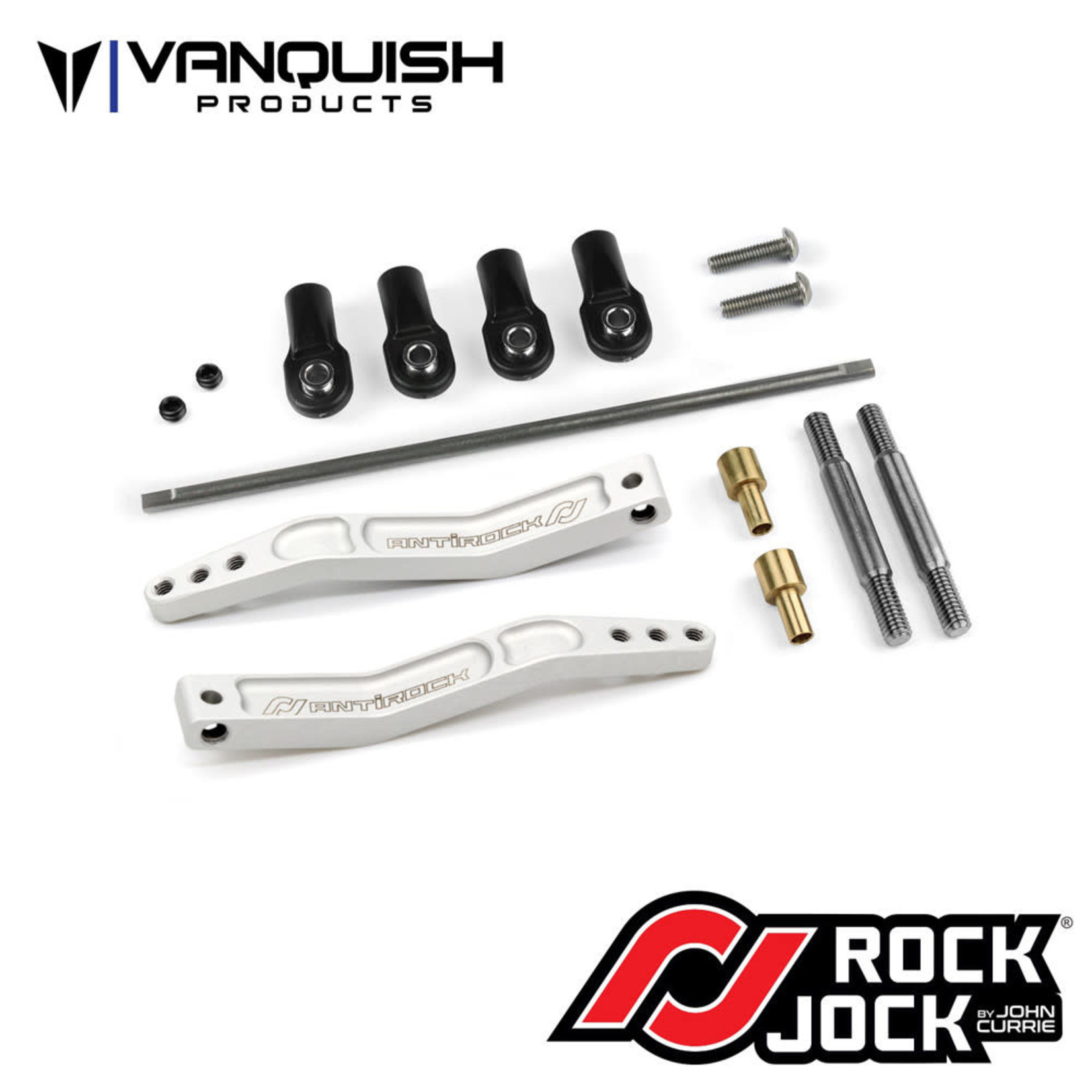 Vanquish Products #VPS08303 Vanquish Products Rock Jock Antirock Yeti Sway Bar V3 (Clear)