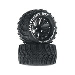 Duratrax #DTXC3528  DuraTrax Hatchet MT 2.8" 2WD Front Mounted Truck Tires (Black) (2) (1/2 Offset)