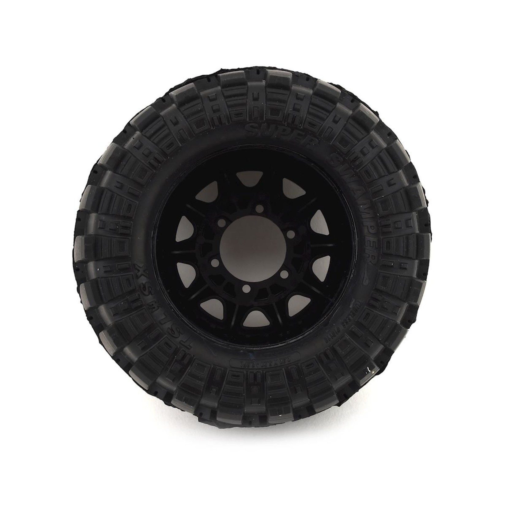 Pro-Line #PRO1011010  Pro-Line Interco TSL SX Super Swamper 2.8" Pre-Mounted Tires w/Raid Rear Wheels (M2) (2) (Black) w/12mm Removable Hex