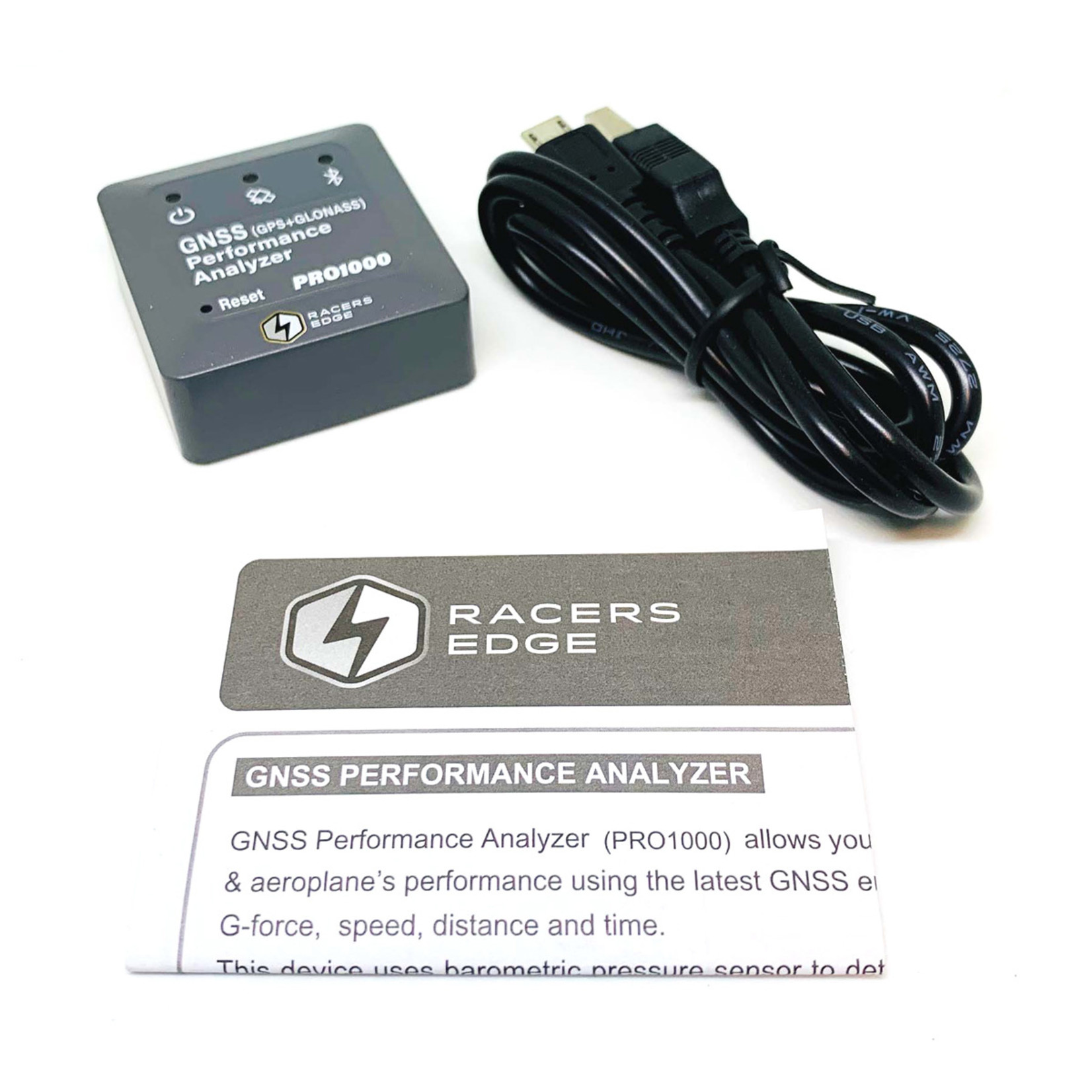 Racers Edge Racer's Edge GNSS Performance Analyzer Bluetooth GPS Speed Meter #PRO1000