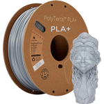 Polymaker #PM70947  Polymaker PolyTerra™ PLA+ (1kg) (1.75mm, Grey)
