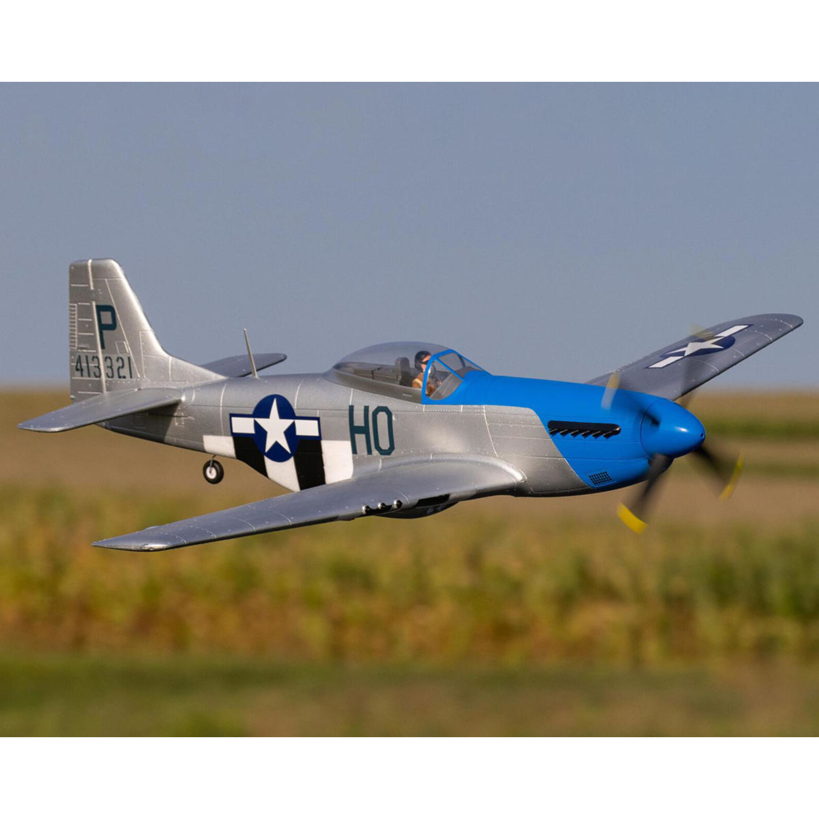 E-flite #EFL089500 E-flite P-51D Mustang "Cripes A'Mighty 3rd" Bind-N-Fly Basic Electric Airplane w/Smart ESC, AS3X & SAFE (1200mm)