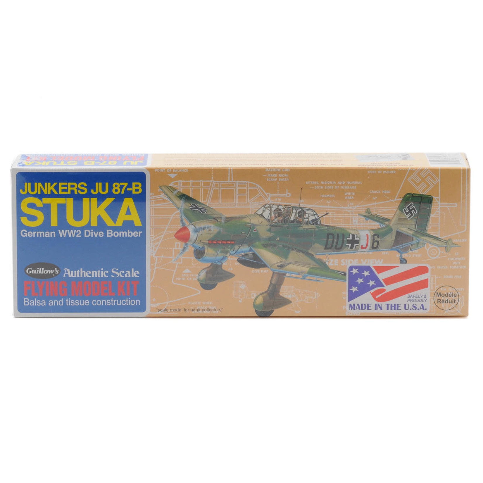 Guillow Guillow Junkers JU 87-B Stuka Flying Model Kit #508