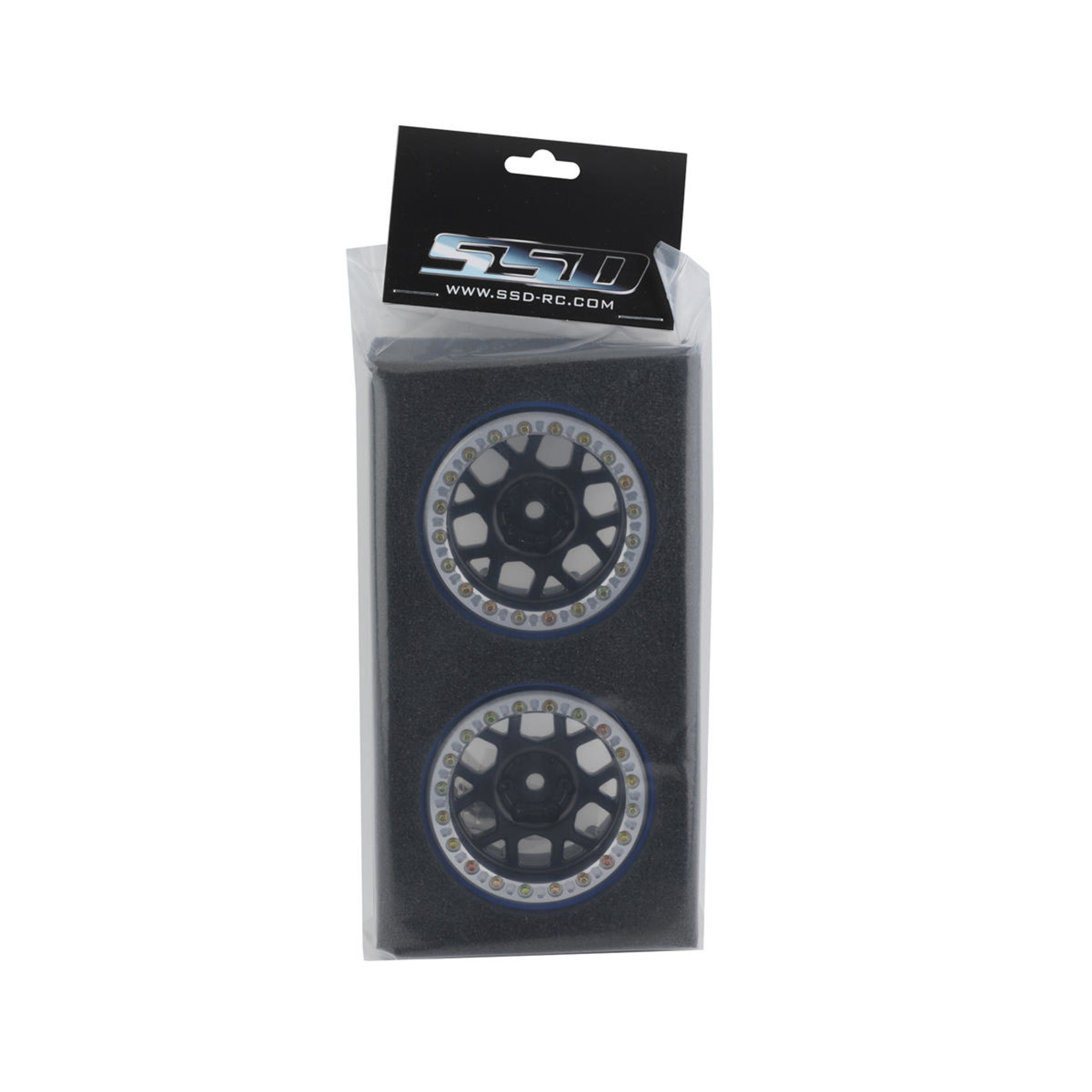 SSD RC SSD RC 2.2” Boxer PL Beadlock Wheels (Black) (2) #SSD00567