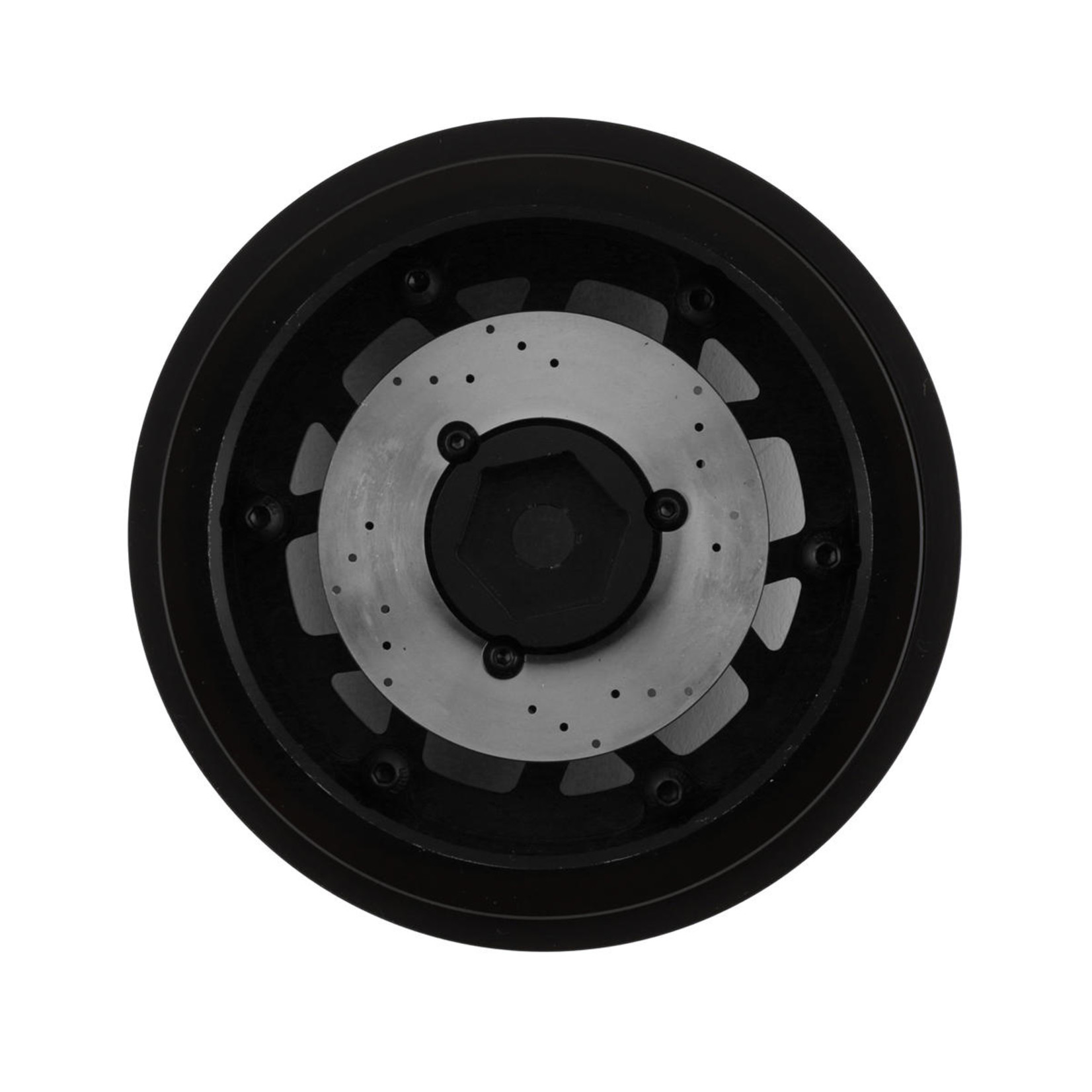 SSD RC #SSD00555 SSD RC 2.9” Boxer Beadlock Wheels w/Brake Rotor (Black) (2)
