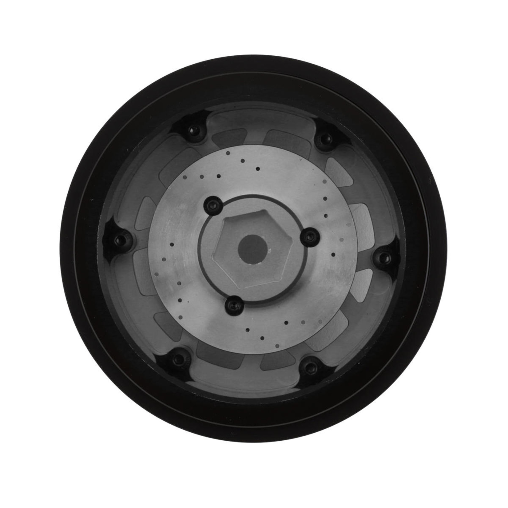 SSD RC #SSD00557 SSD RC 2.9” Boxer Beadlock Wheels w/Brake Rotor (Silver) (2)