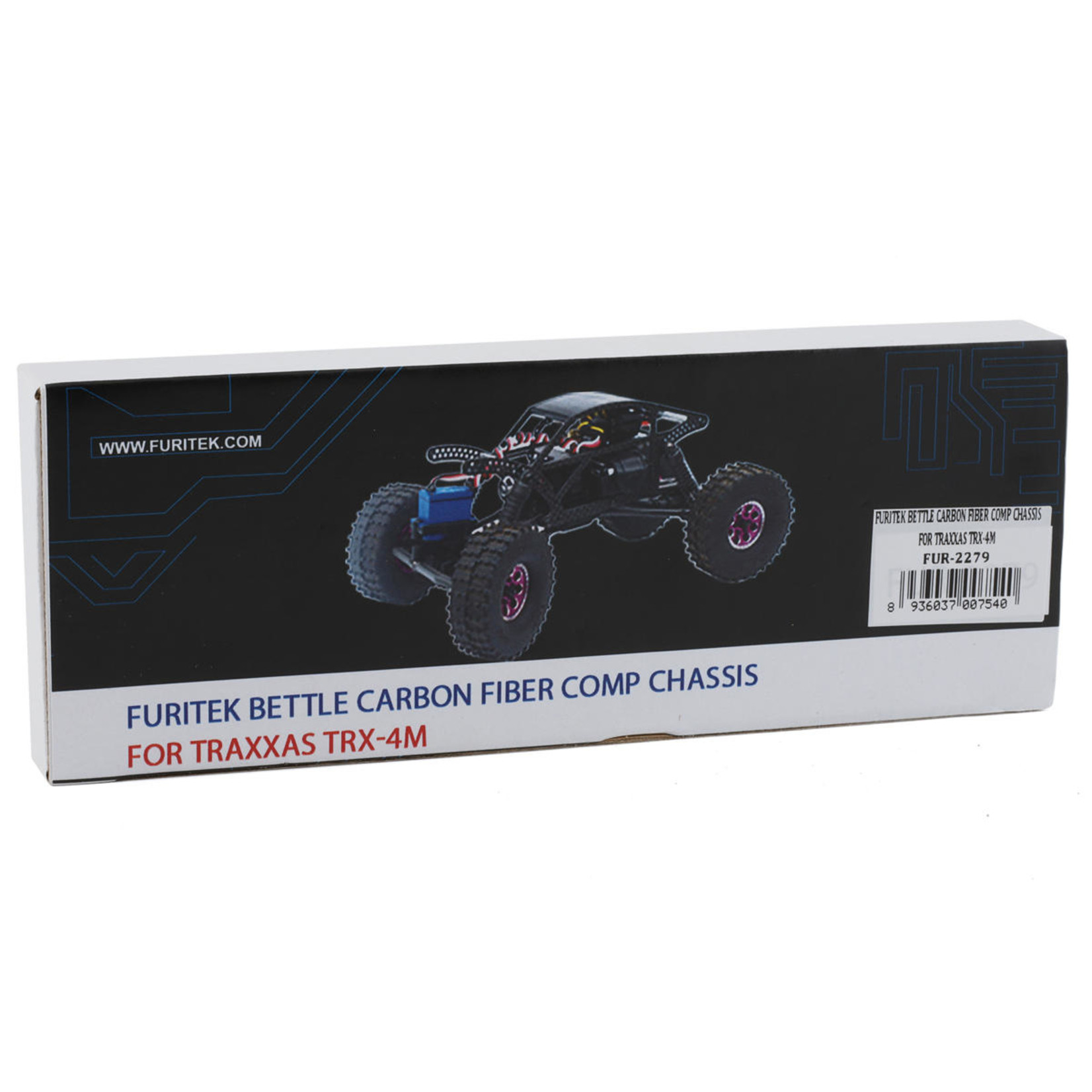 Furitek Furitek Traxxas TRX-4M Beetle Comp Chassis Kit (Carbon Fiber) #FUR-2279