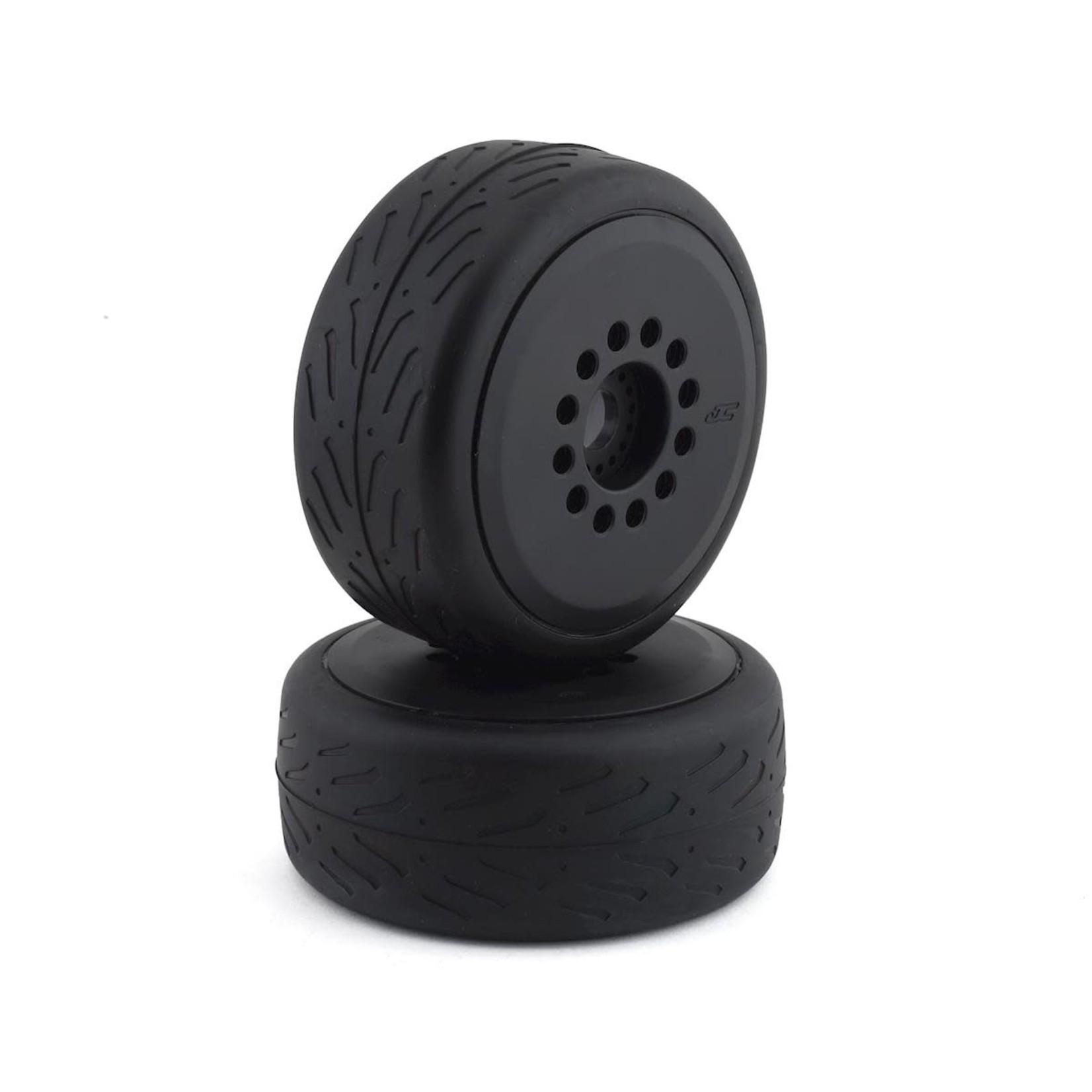 JConcepts #3113-39 JConcepts Speed Claw Belted Tire Pre-Mounted w/Cheetah Speed-Run Wheel (Black) (2)