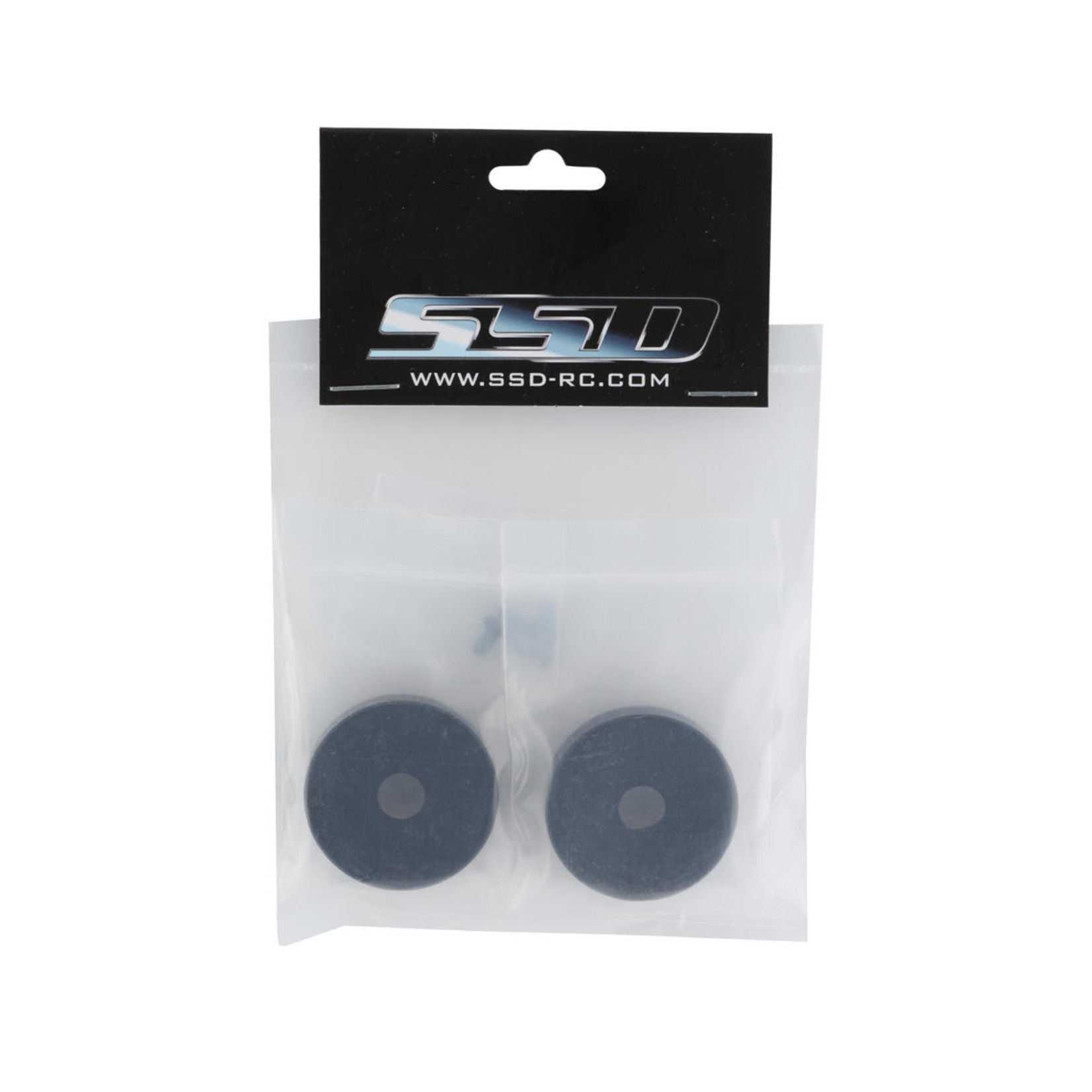 SSD RC #SSD00556 SSD RC VS4-10 F10 Brass Rear Axle Weights (Black) (2) (104g)
