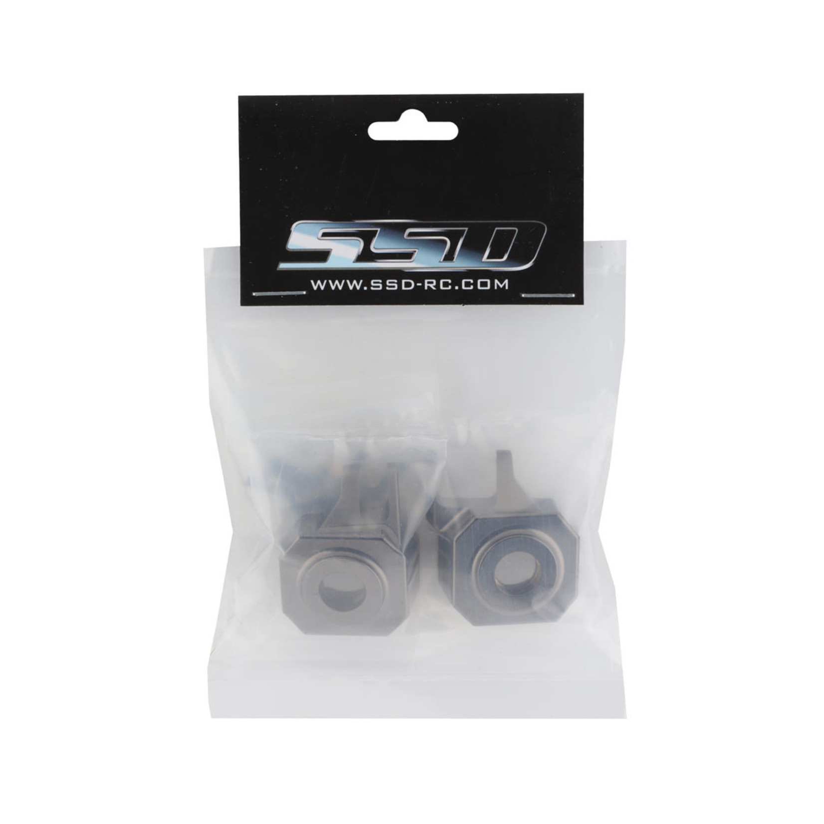 SSD RC #SSD00570 SSD RC VS4-10 Straight Axle Brass Knuckles (Gunmetal) (2) (142g)