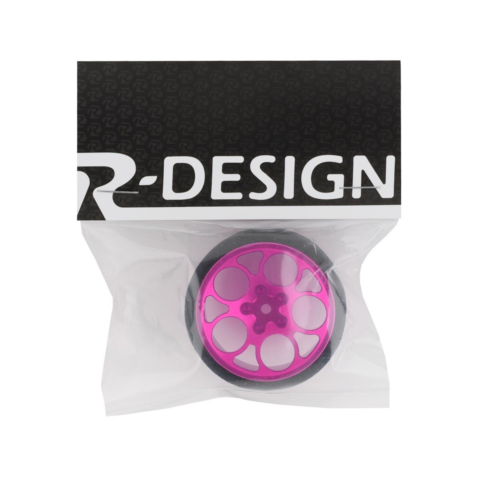 R-Design R-Design Sanwa M17/MT-44 Ultrawide 5-Hole Transmitter Steering Wheel (Pink) #RDD4926