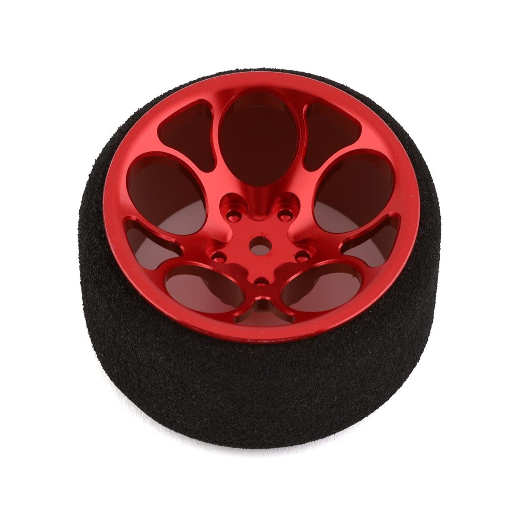 R-Design R-Design Sanwa M17/MT-44 Ultrawide 5 Hole Transmitter Steering Wheel (Red) #RDD4922