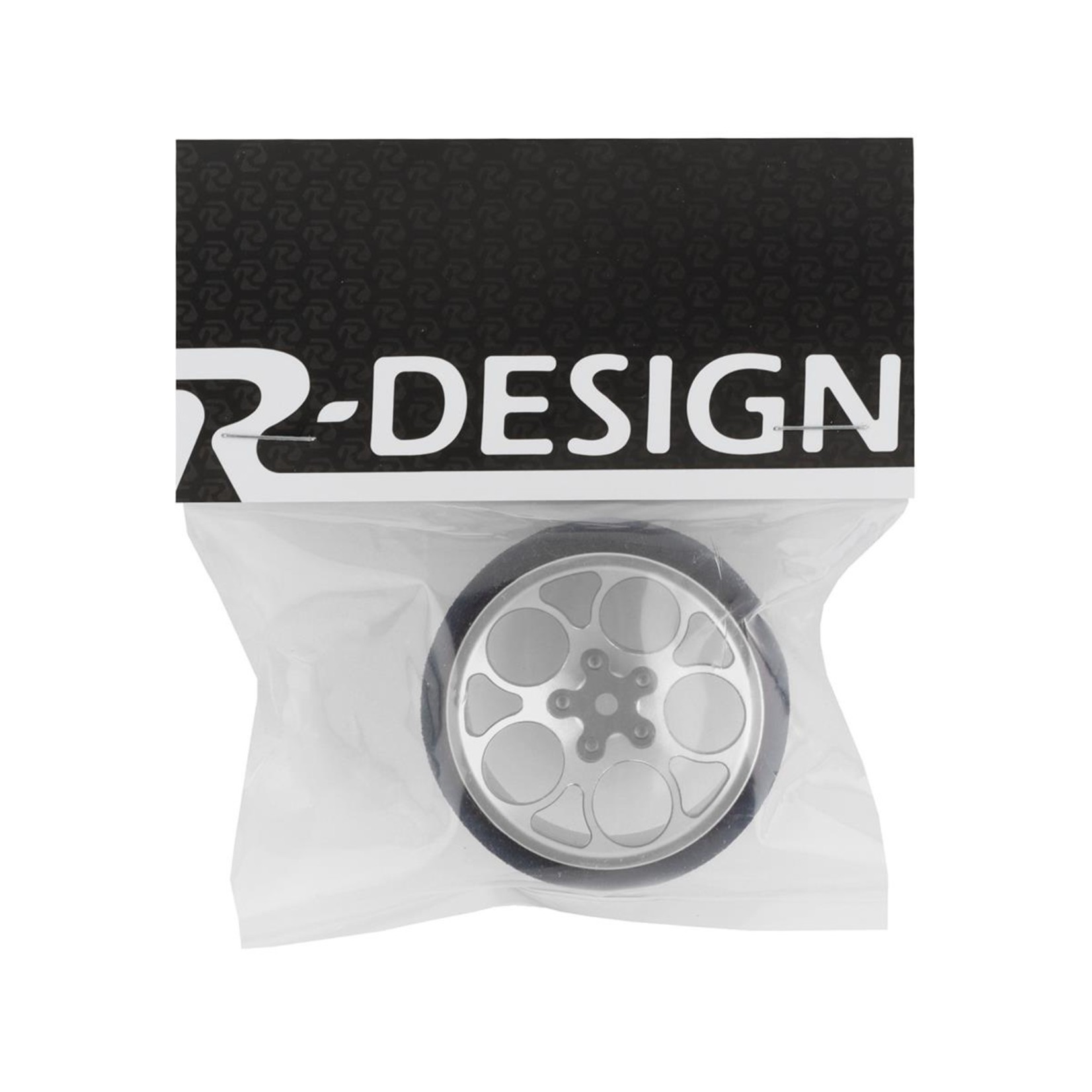 R-Design R-Design Sanwa M17/MT-44 Ultrawide 5-Hole Transmitter Steering Wheel (Silver) #RDD4920