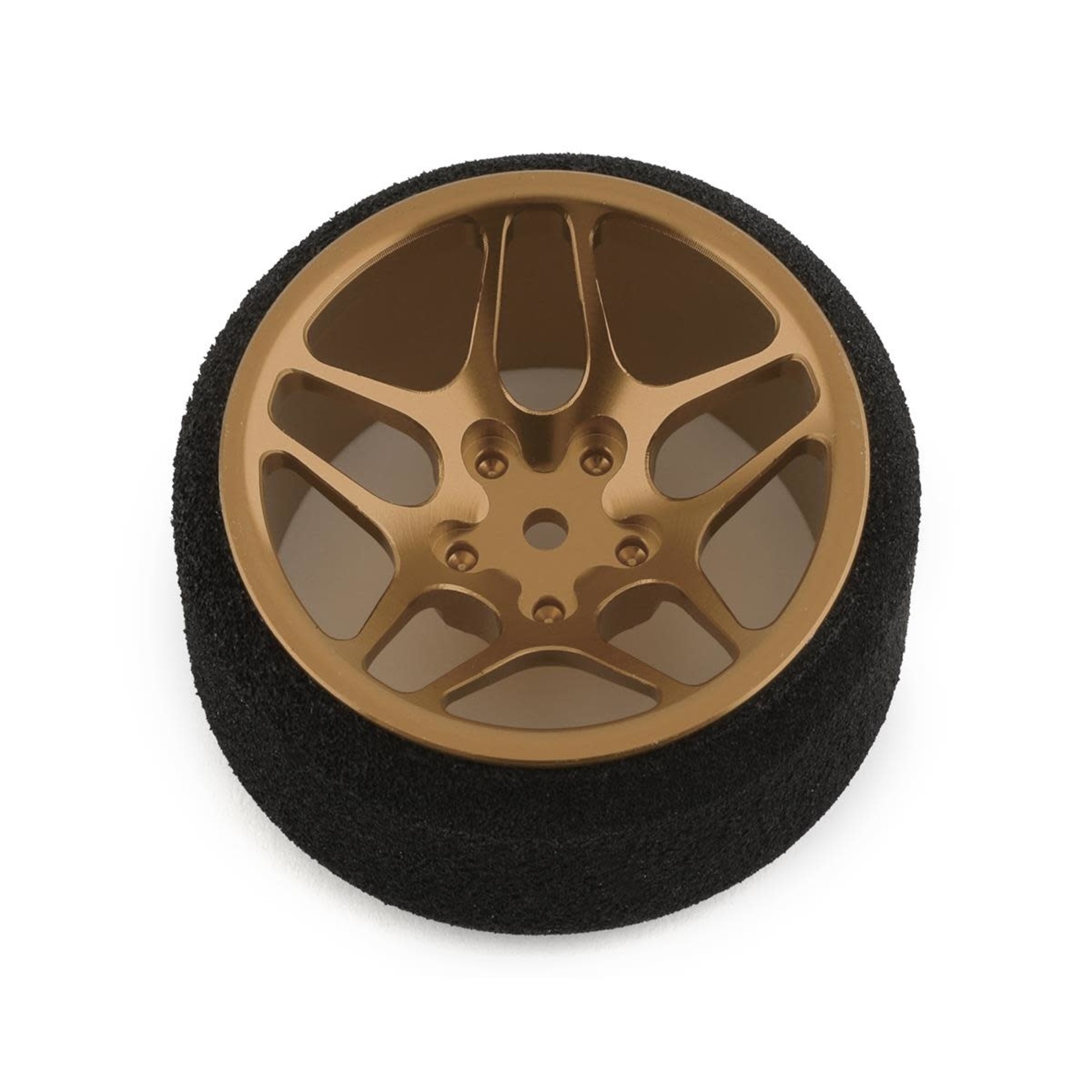 R-Design R-Design Sanwa M17/MT-44 Ultrawide 10-Spoke Transmitter Steering Wheel (Gold) #RDD4919