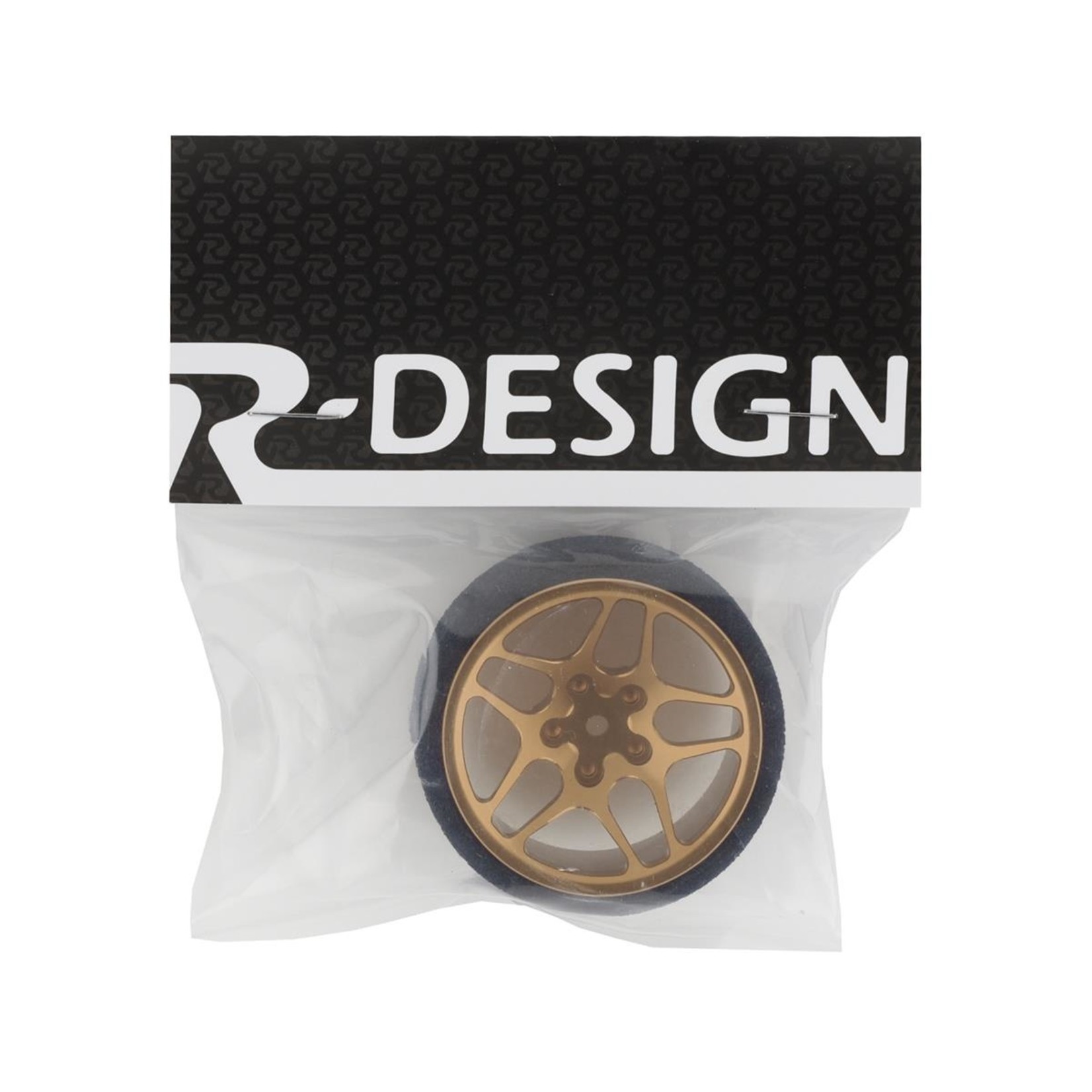 R-Design R-Design Sanwa M17/MT-44 Ultrawide 10-Spoke Transmitter Steering Wheel (Gold) #RDD4919