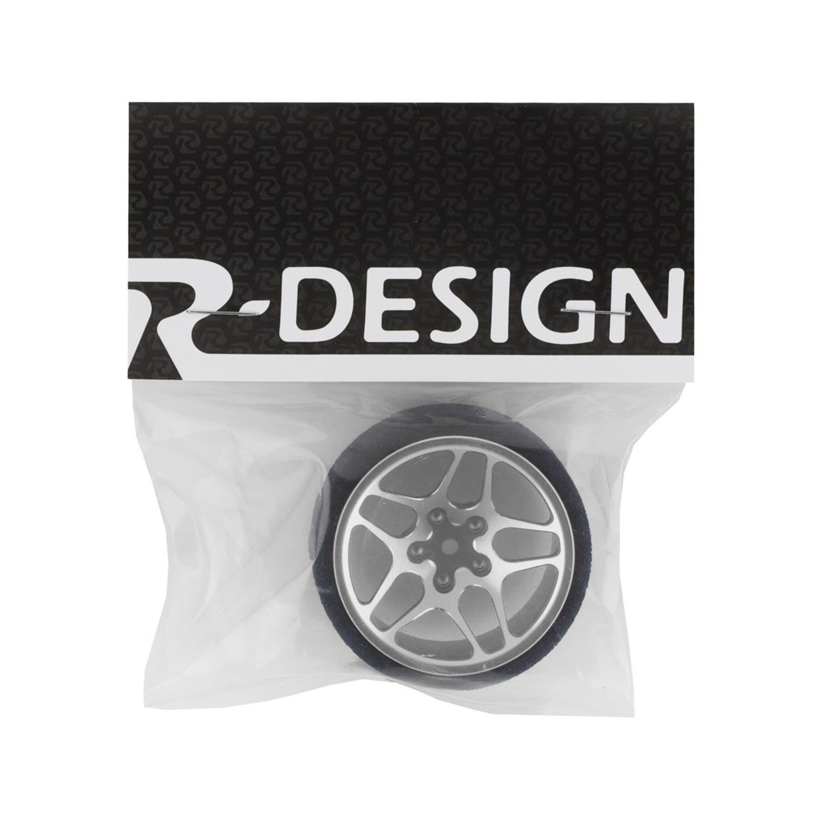 R-Design R-Design Sanwa M17/MT-44 Ultrawide 10-Spoke Transmitter Steering Wheel (Silver) #RDD4910