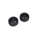 ARRMA #ARA550096  Arrma DBoots Hoons 35/085 2.4 Belted 5-Spoke Pre-Mounted Tires (2) (Silver) w/14mm Hex