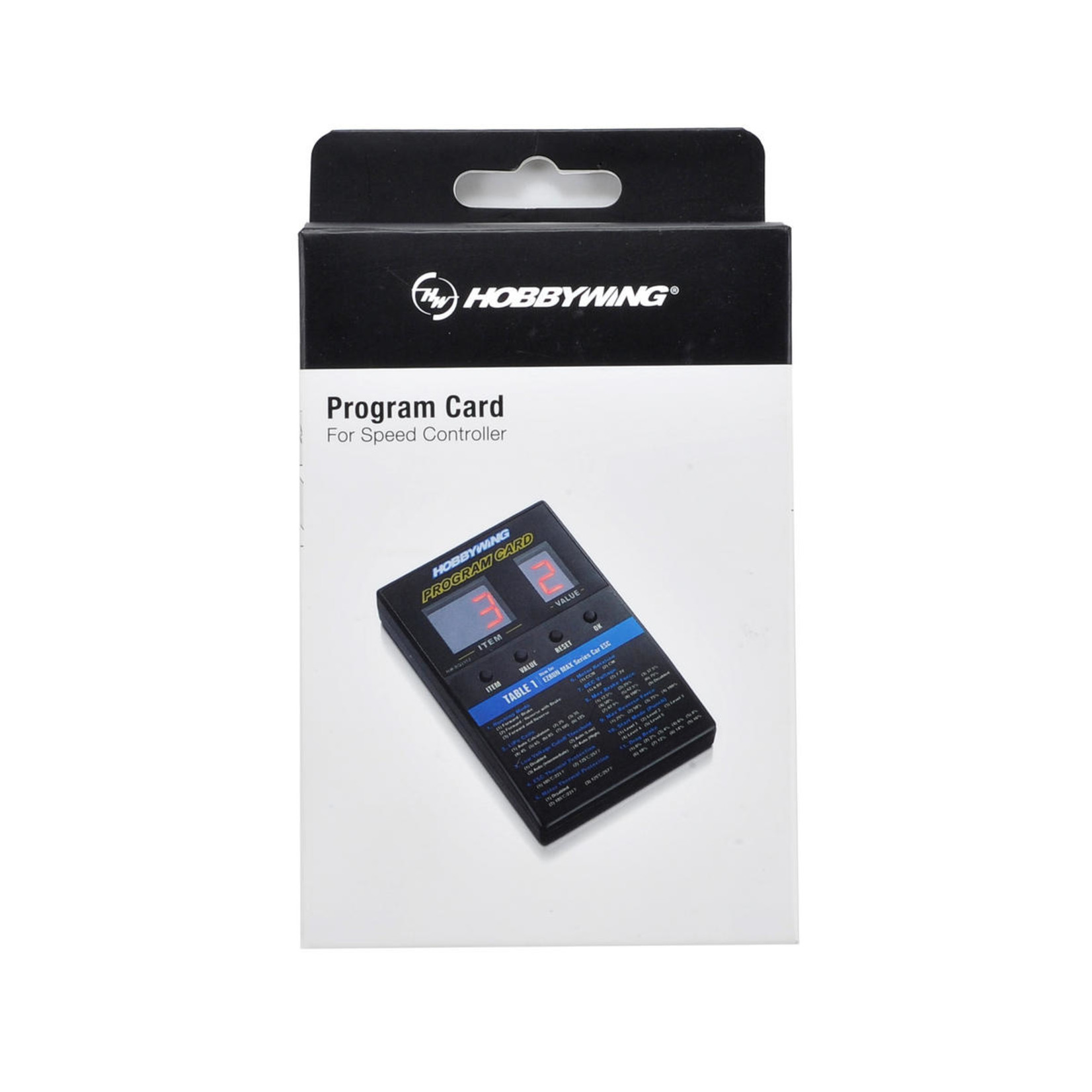Hobbywing #30501003 Hobbywing LED ESC Program Card