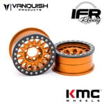 Vanquish Products #VPS07806 Vanquish Products KMC 1.9 KM445 Impact Orange Anodized