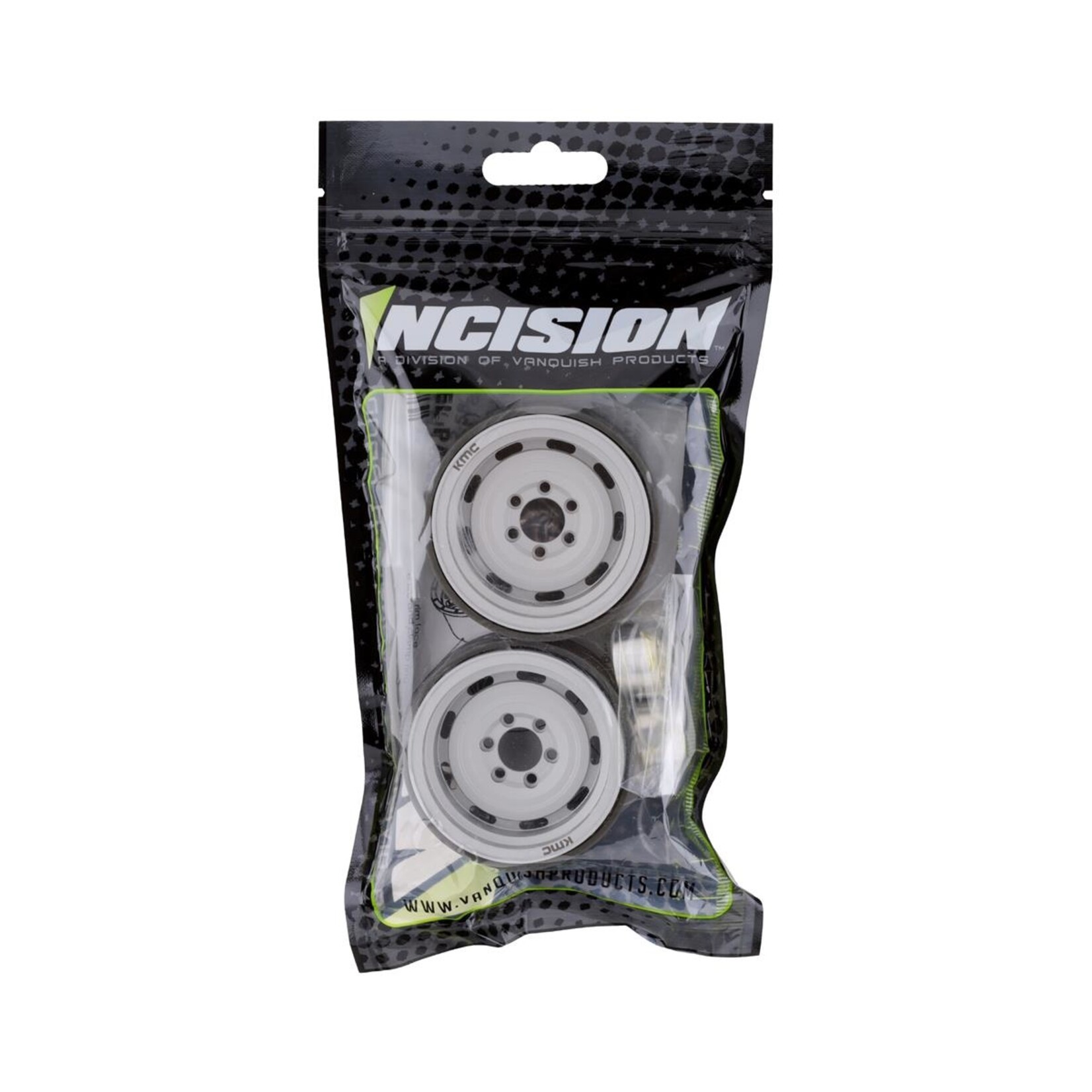Incision #IRC00241 Incision KMC XD720 Roswell 1.9" Beadlock Wheels (Satin) (2)