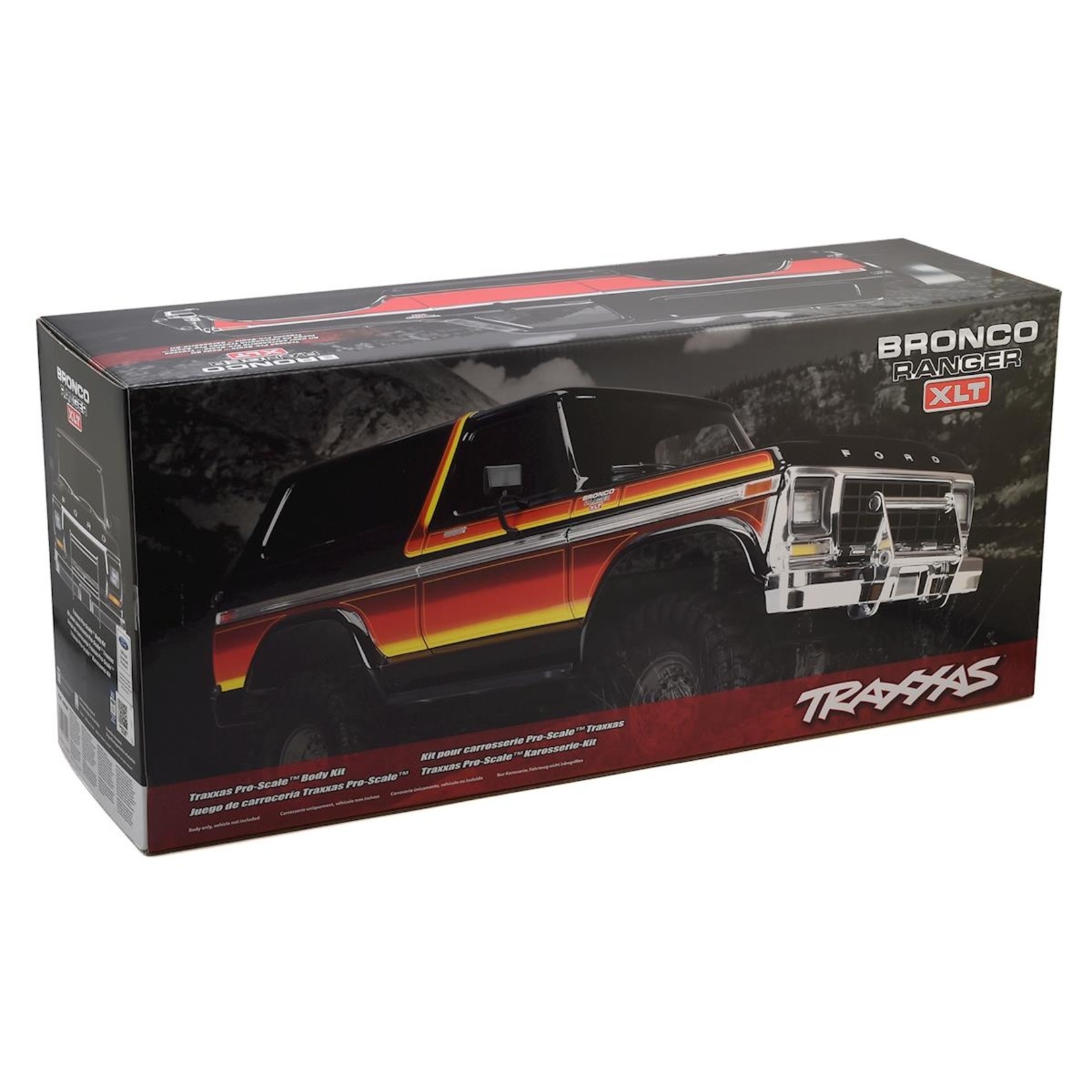 Traxxas Traxxas TRX-4 Ford Bronco Complete Body Kit (Black) (312mm/12.3") #8010X