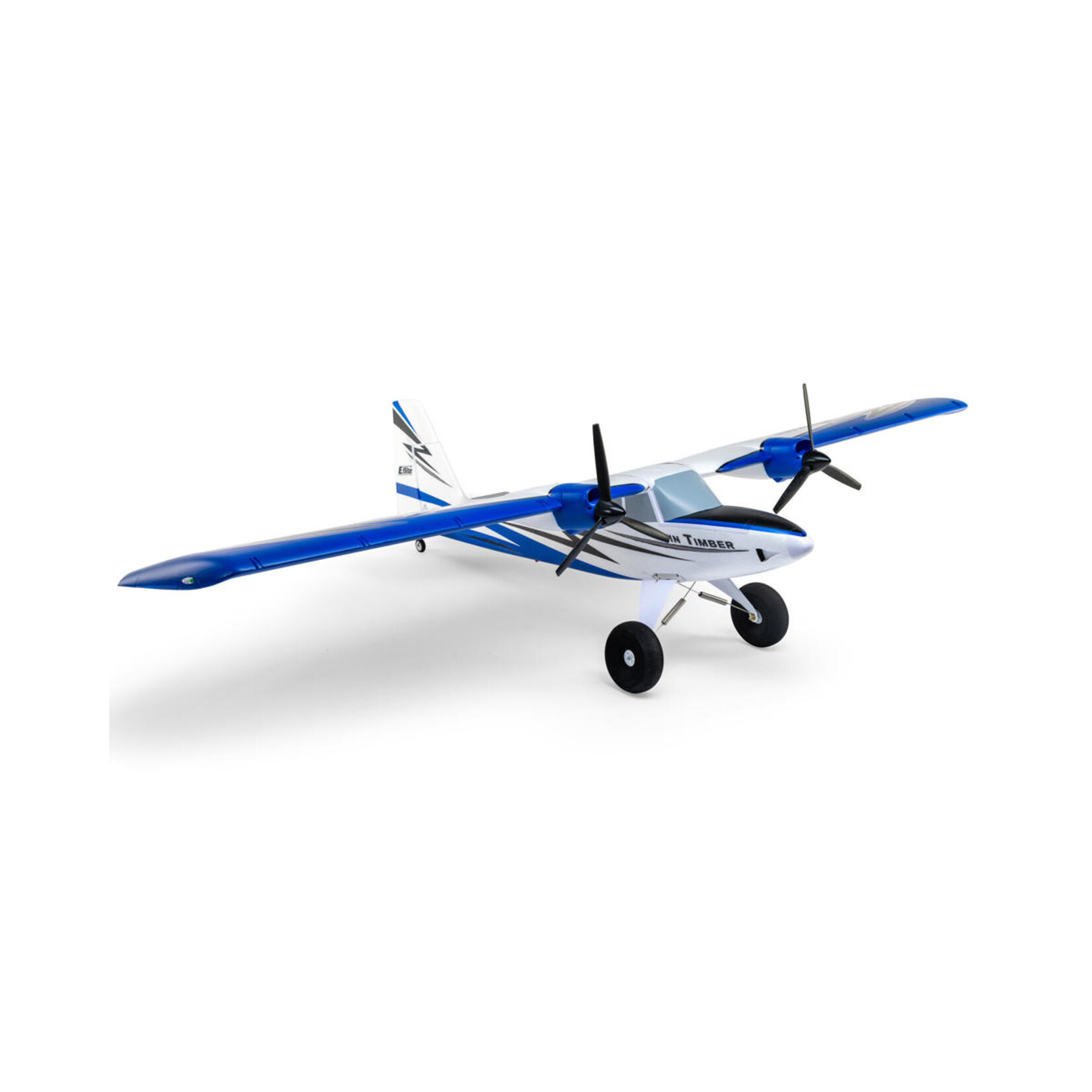 E-flite #EFL23850 E-flite Twin Timber 1.6m BNF Basic Electric Airplane w/AS3X & Safe Select