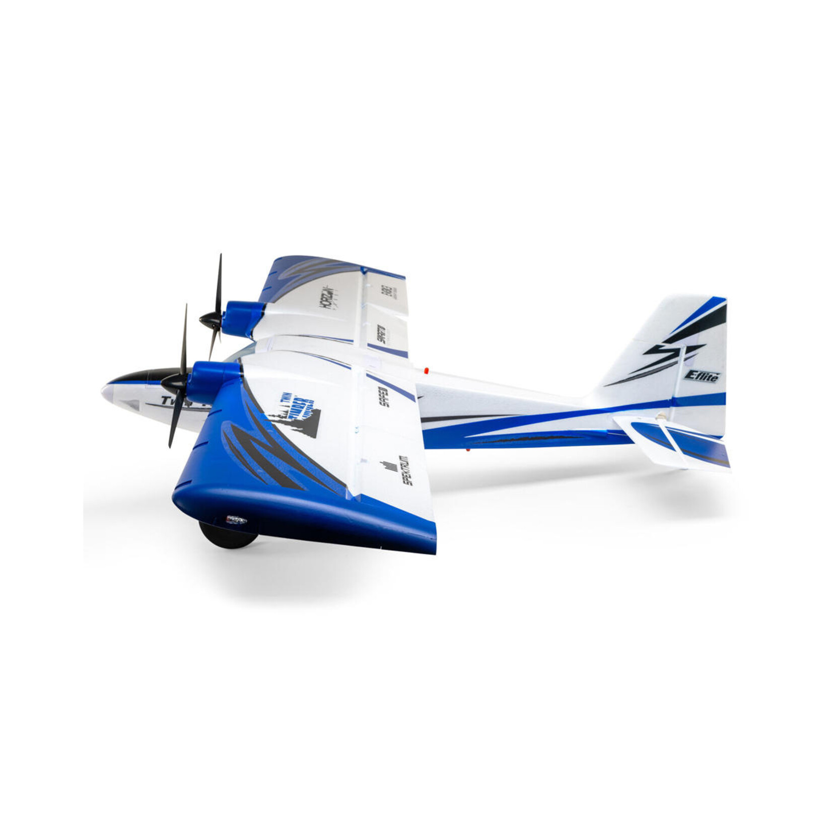 E-flite #EFL23850 E-flite Twin Timber 1.6m BNF Basic Electric Airplane w/AS3X & Safe Select