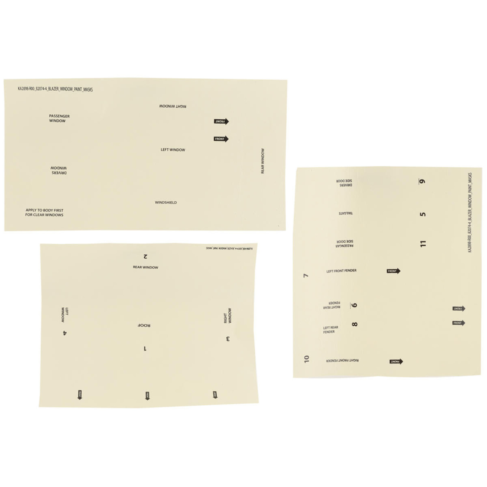 Traxxas #8130P Traxxas TRX-4 1979 Chevrolet Blazer Body (Clear)