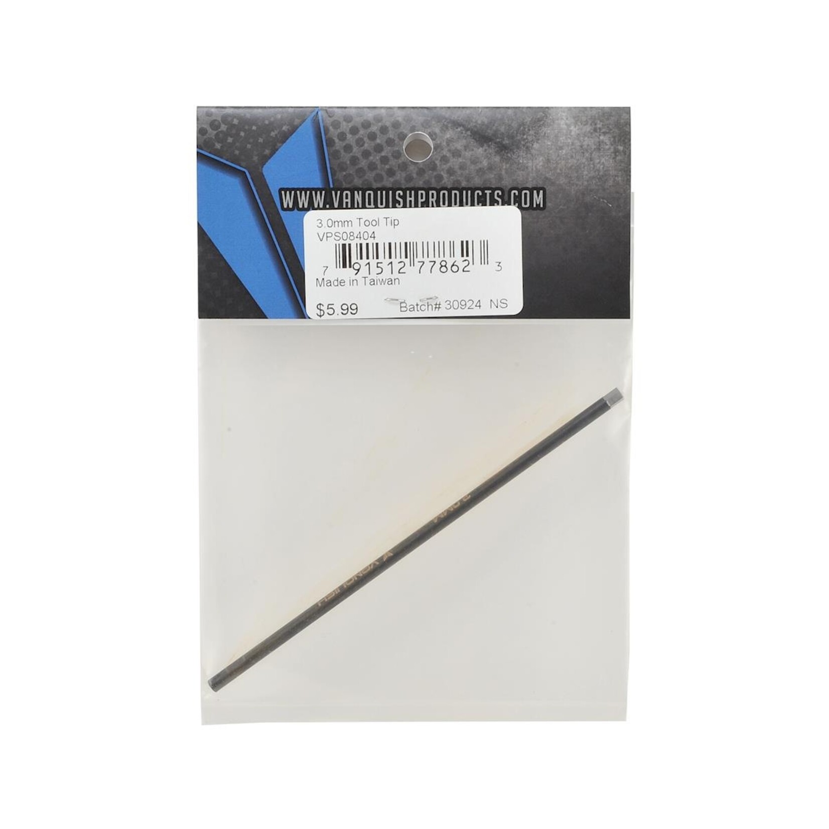 Vanquish Products #VPS08404 Vanquish Products Replacement Hex Tip (3.0mm)