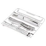 Redcat Racing #RER13855 Redcat SixtyFour 1964 V2 Impala Bumper Parts (Chrome)