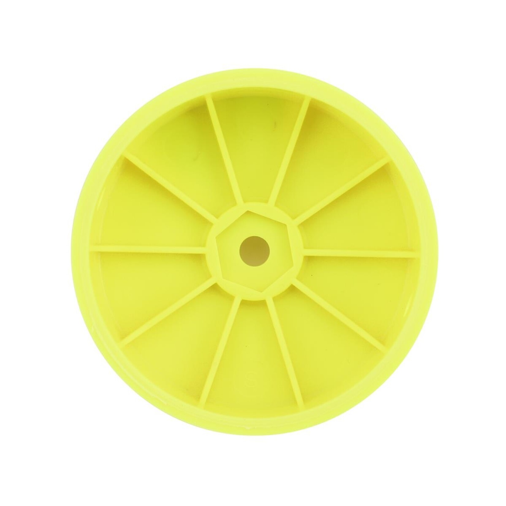 TLR Team Losi Racing Stiffezel Narrow Front 2WD Buggy Wheels w/12mm Hex (Yellow) (2) (22 5.0) #TLR43020