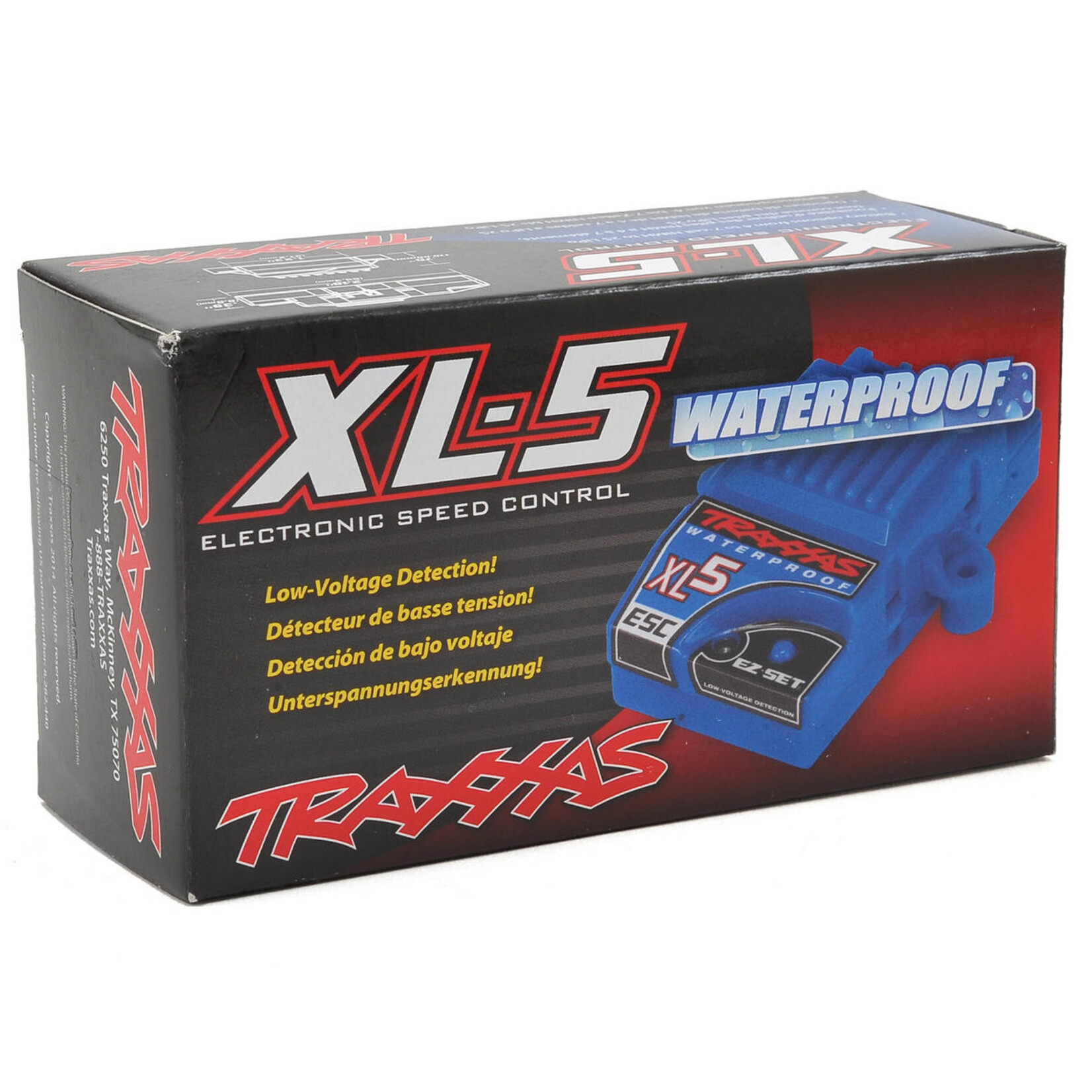 Traxxas Traxxas XL-5 Waterproof ESC w/Low Voltage Detection #3018R