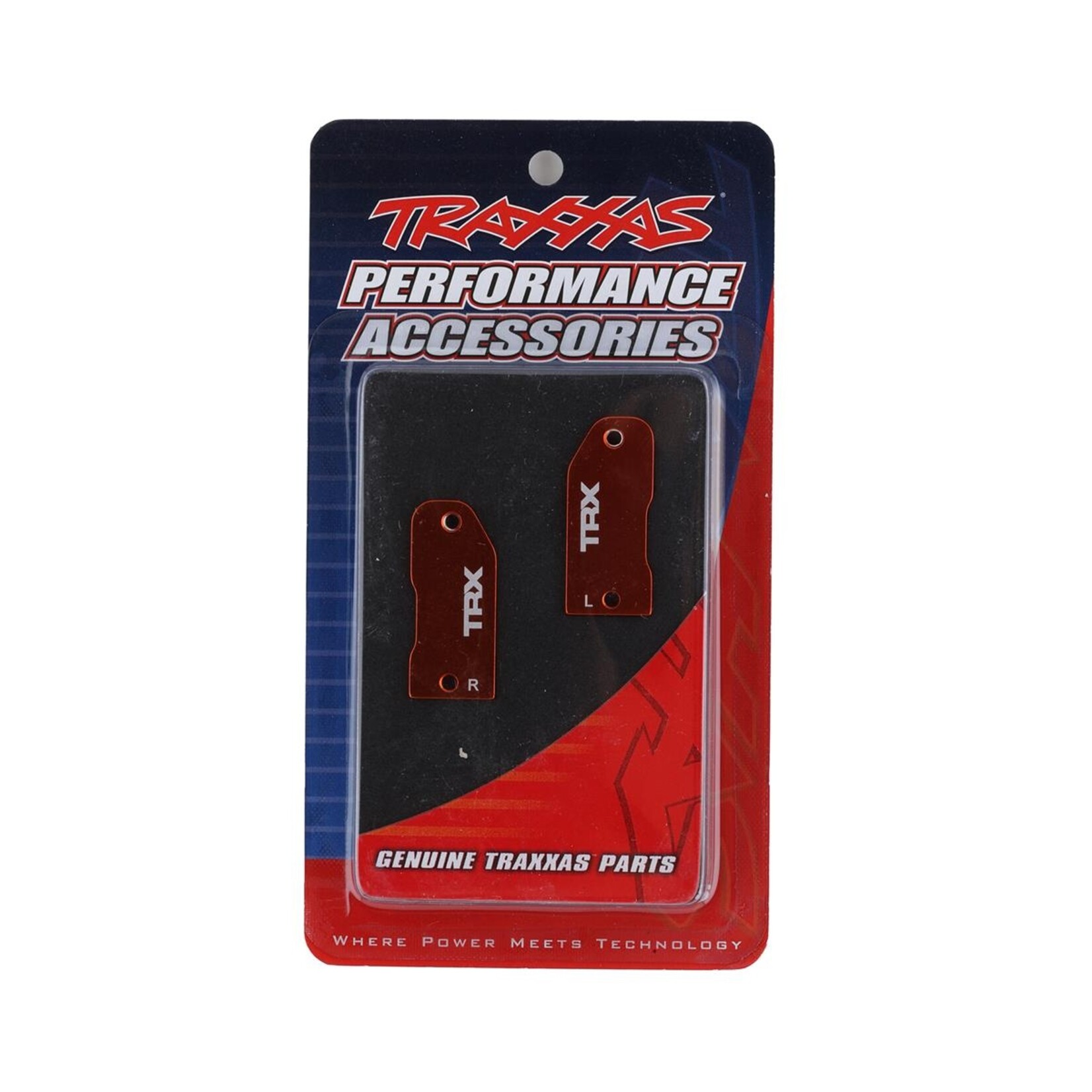 Traxxas #3632T Traxxas Aluminum 30° Caster Blocks (Orange) (2)