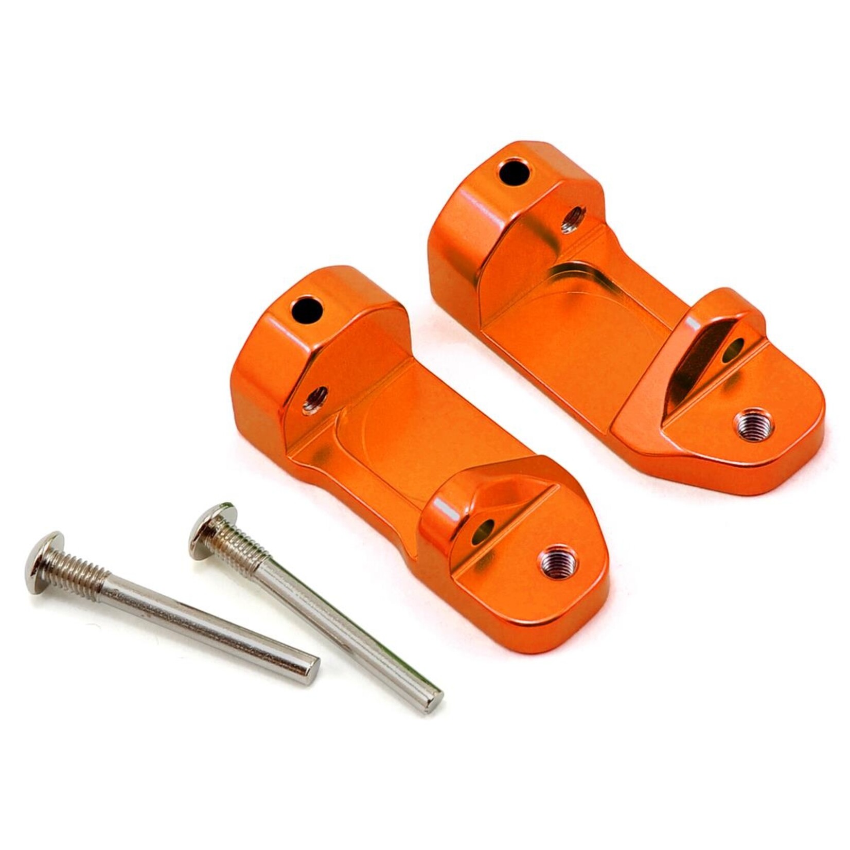 Traxxas #3632T Traxxas Aluminum 30° Caster Blocks (Orange) (2)