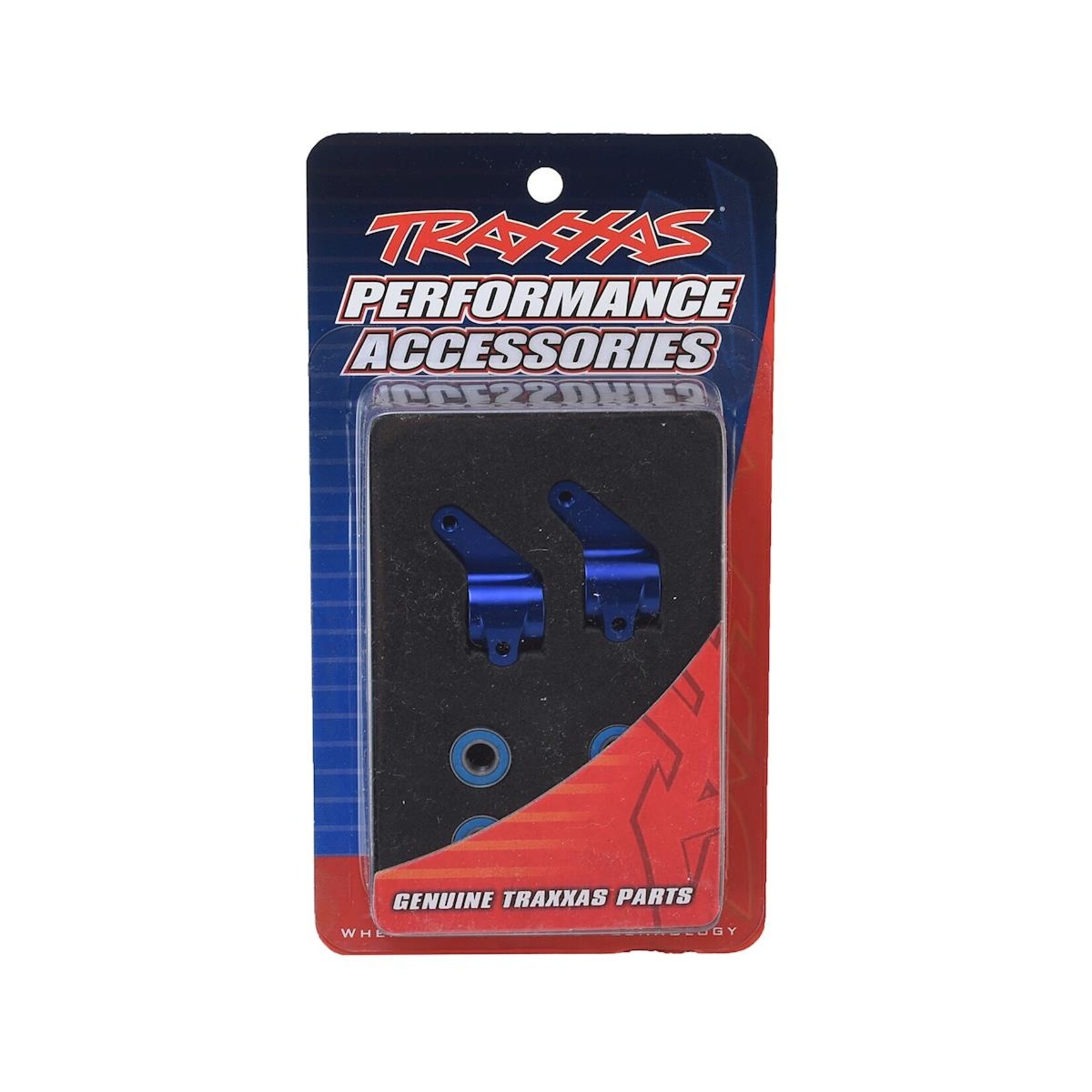 Traxxas #3636A Traxxas Aluminum Steering Blocks w/Ball Bearings (Blue) (2)