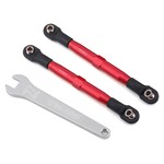 Traxxas #3643R Traxxas Aluminum 49mm Camber Link Turnbuckle (Red) (2)
