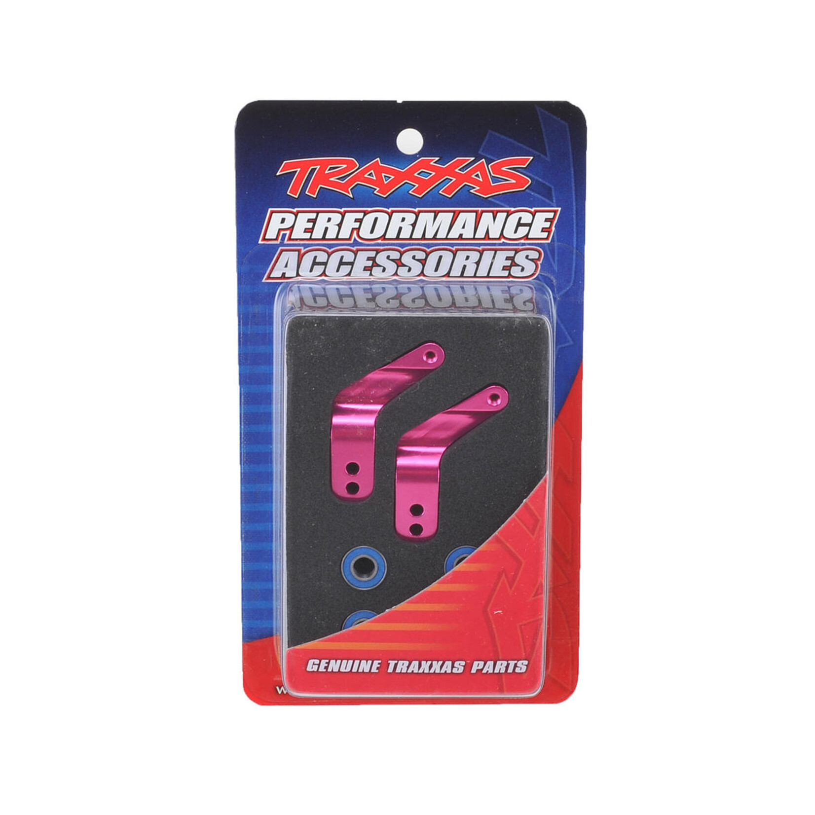 Traxxas #3652P Traxxas Aluminum Stub Axle Carrier (Pink) (2)