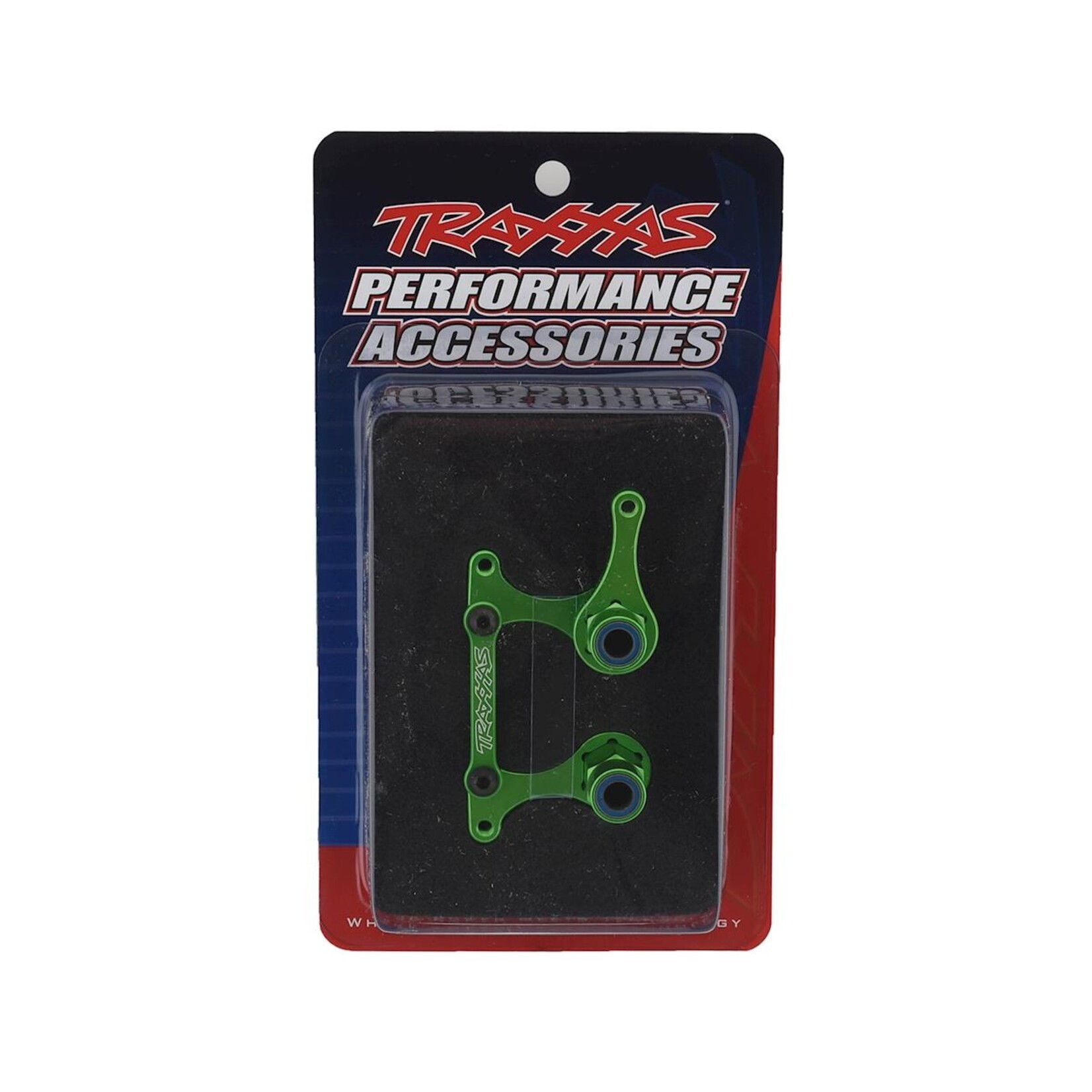 Traxxas #3743G Traxxas Aluminum Steering Bellcrank Set w/Bearings (Green)
