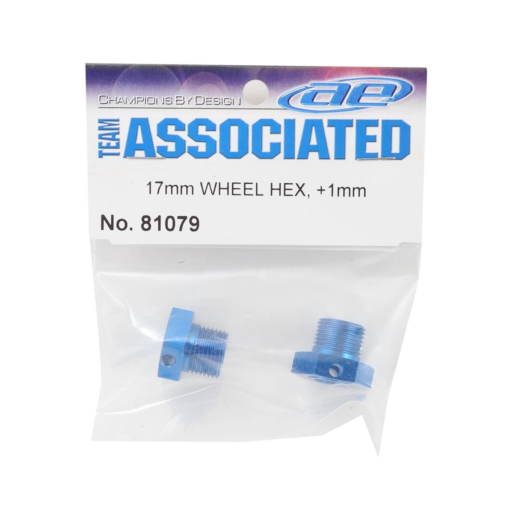 Team Associated Team Associated RC8B3 +1mm Offset Wheel Hex (2) #81079