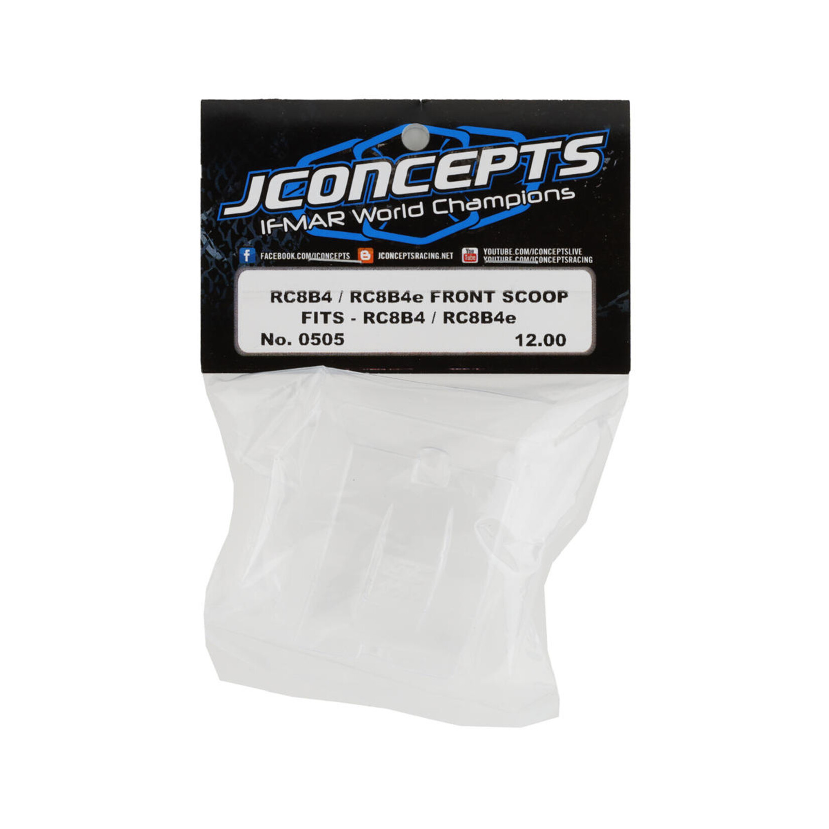 JConcepts #0505 JConcepts RC8B4/RC8B4e Front Wing (2)
