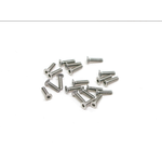 PN Racing PN Racing M2x8 Countersink Stainless Steel Hex Machine Screw (20pcs) #700318