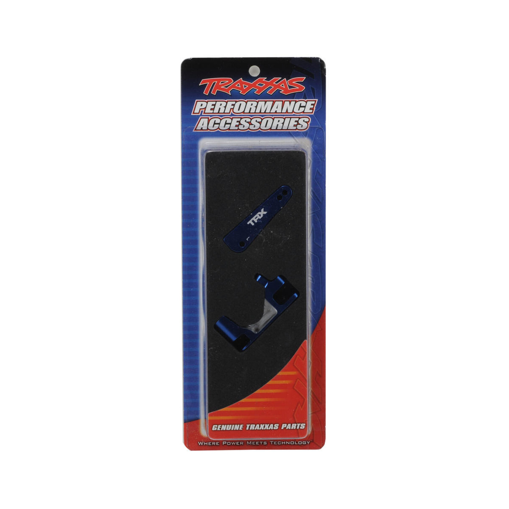 Traxxas #6832X Traxxas Aluminum Caster Block Set (2) (Blue)