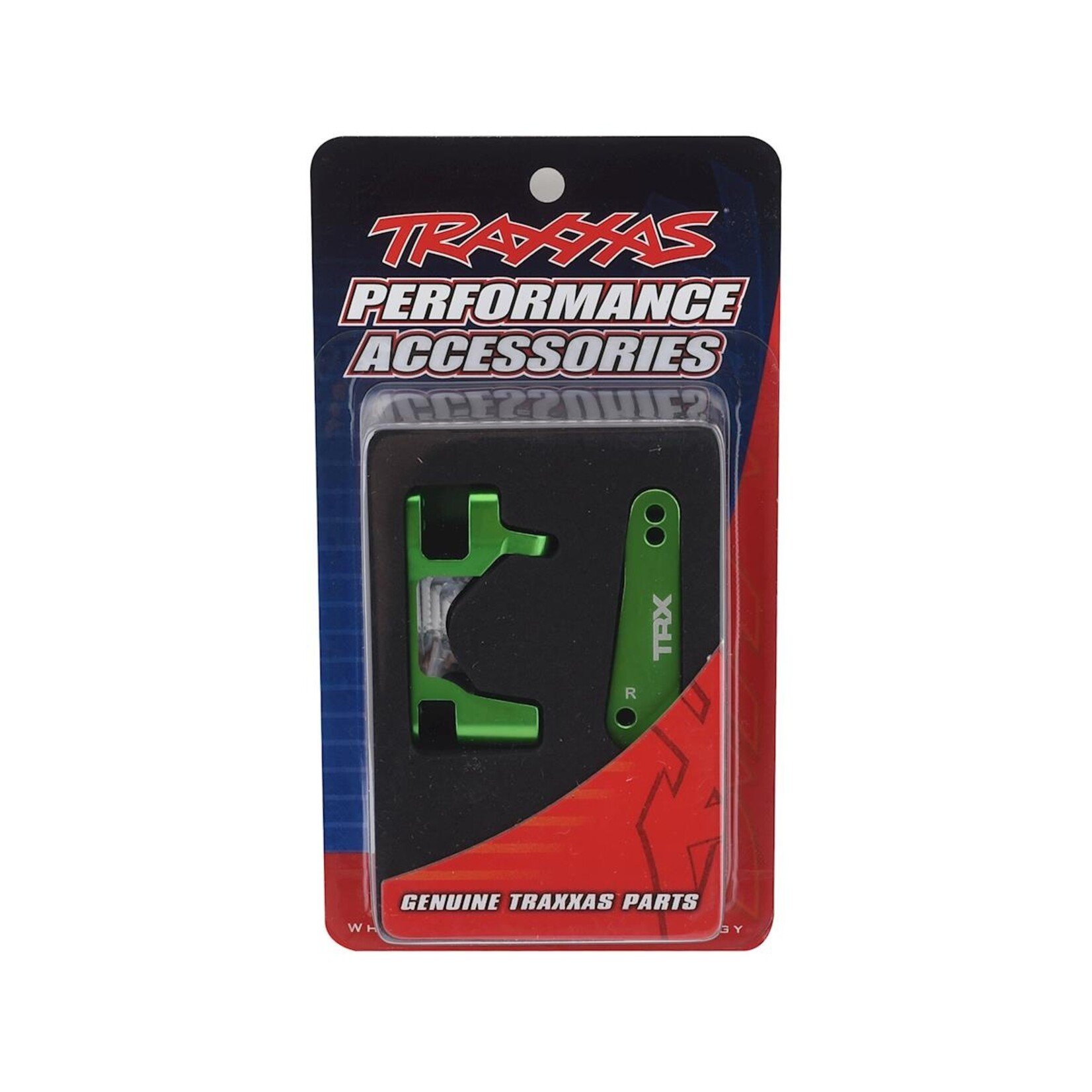 Traxxas #6832G Traxxas Aluminum Caster Block Set (Green) (2)