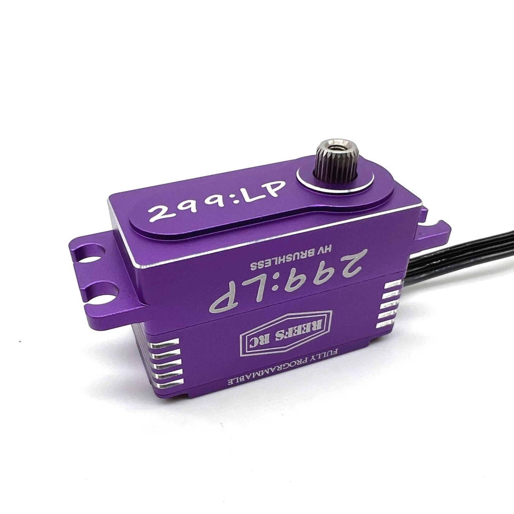 Reefs RC #REEFS145 Reefs RC 299LP High Torque/Speed Brushless Low Profile Servo (High Voltage) (Purple)