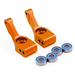 Traxxas #3652T Traxxas Aluminum Stub Axle Carrier (Orange) (2)