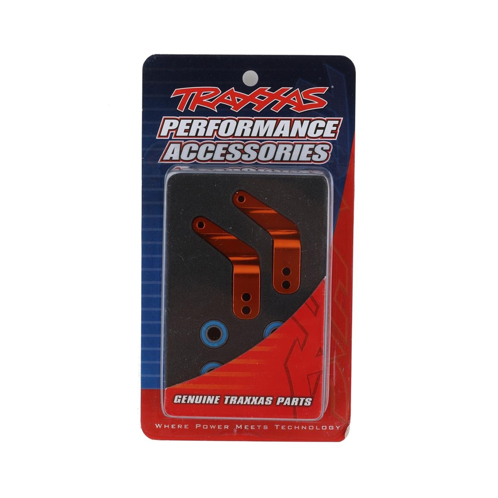 Traxxas #3652T Traxxas Aluminum Stub Axle Carrier (Orange) (2)