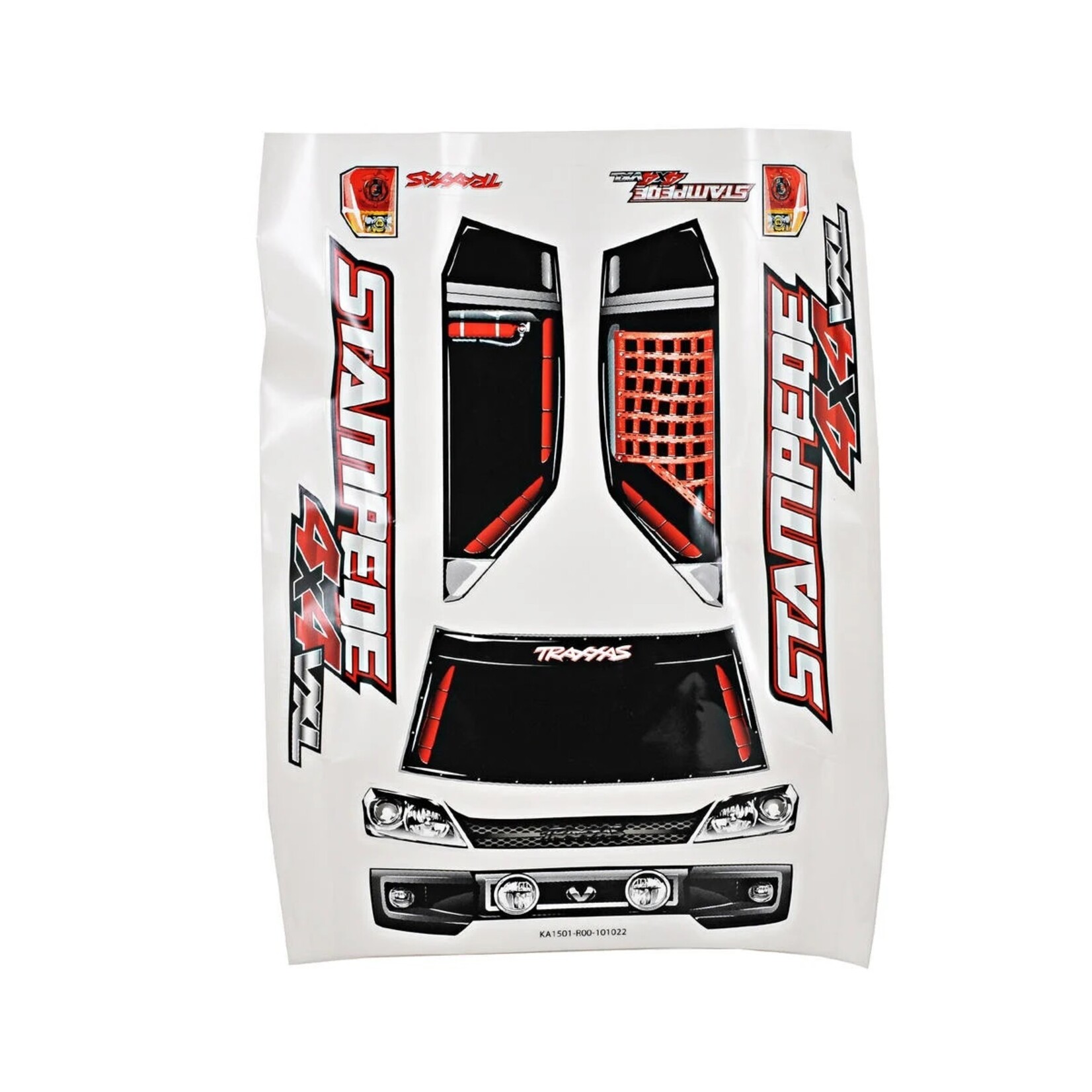 Traxxas #6711X Traxxas ProGraphix Stampede 4X4 Body w/Decal Sheet