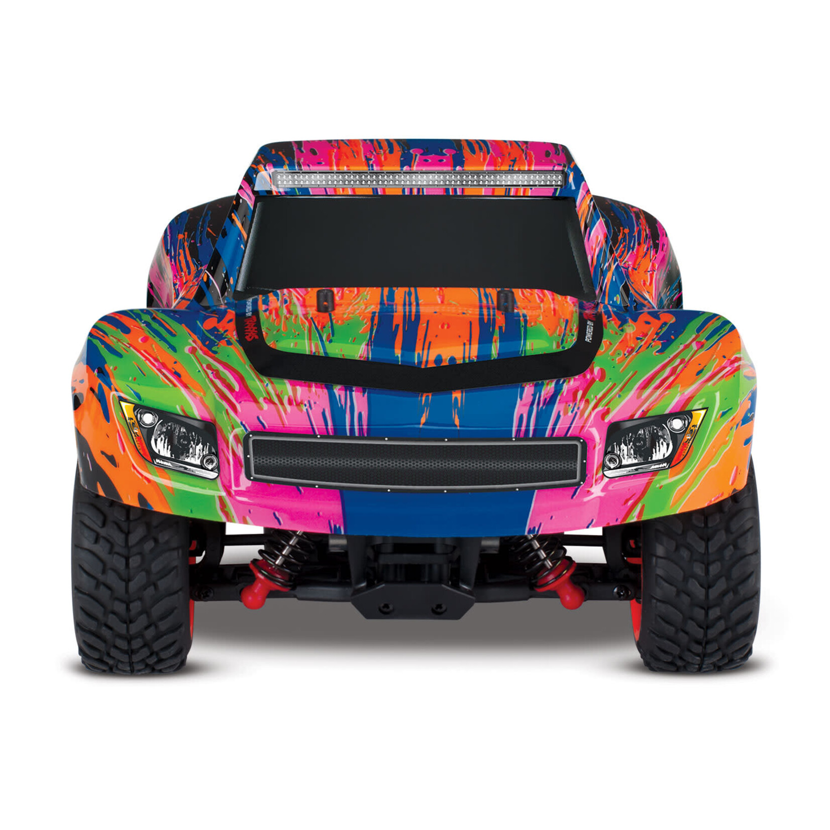 Traxxas #76064-5 Traxxas LaTrax Desert Prerunner 1/18 4WD RTR Short Course Truck (Color Burst) w/2.4GHz Radio, Battery & AC Charger