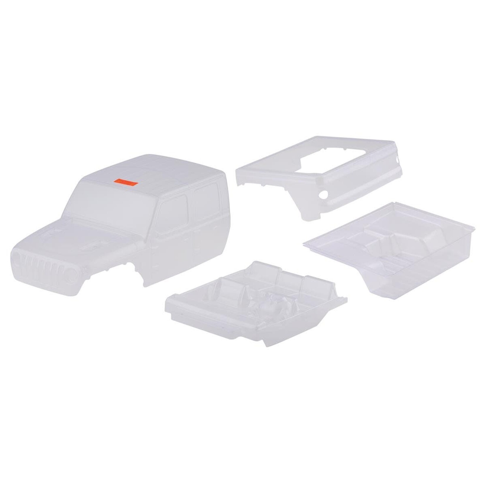 Axial #AXI230026  Axial Jeep JT Gladiator Body Set (Clear)
