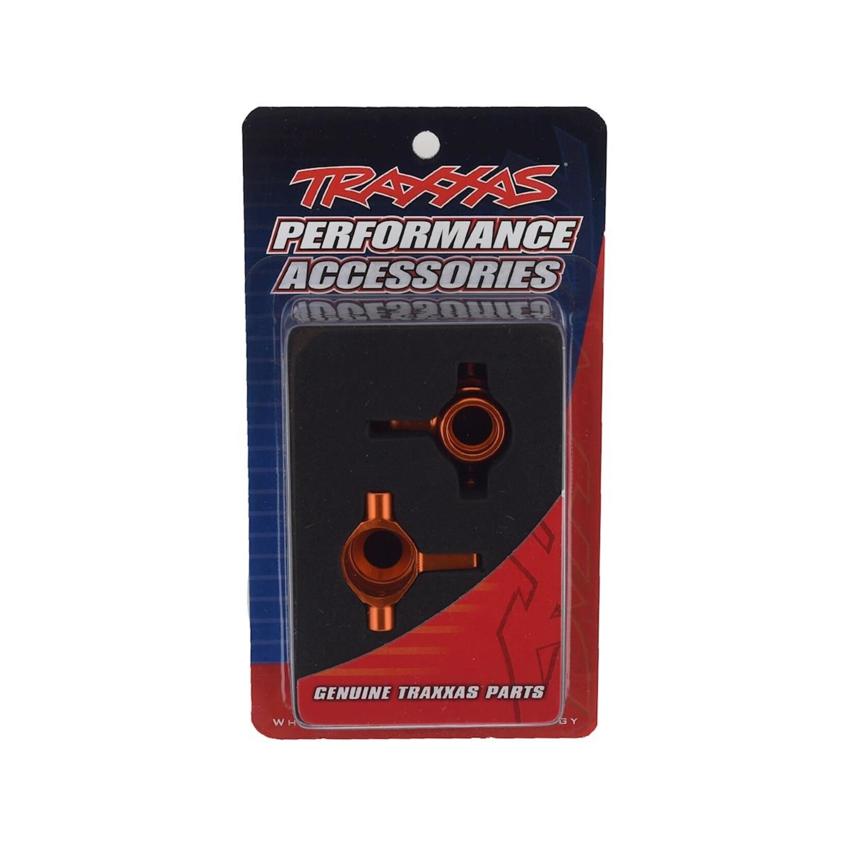 Traxxas Traxxas Aluminum Steering Block Set (Orange) (2) #6837A